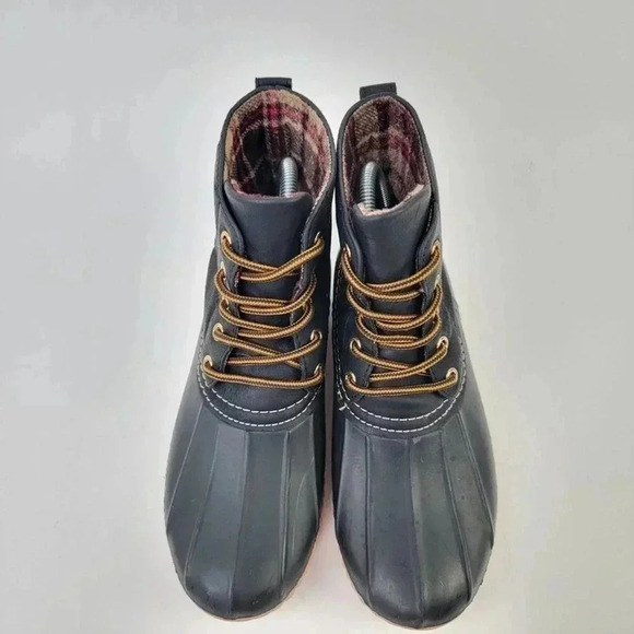 Henry Ferrera Mission 200 Black Rain Duck Boots - 7 - Picture 8 of 9